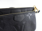 LV Multi Pochette Accessoires Empreinte Black Leather Bag