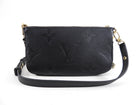 LV Multi Pochette Accessoires Empreinte Black Leather Bag