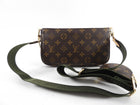 Louis Vuitton Monogram Multi Pochette with Dark Green Strap