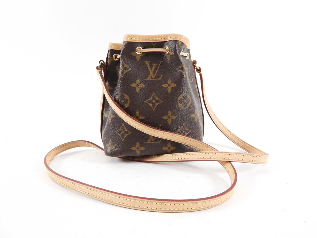 Louis Vuitton Monogram Nano Noe Drawstring Bag