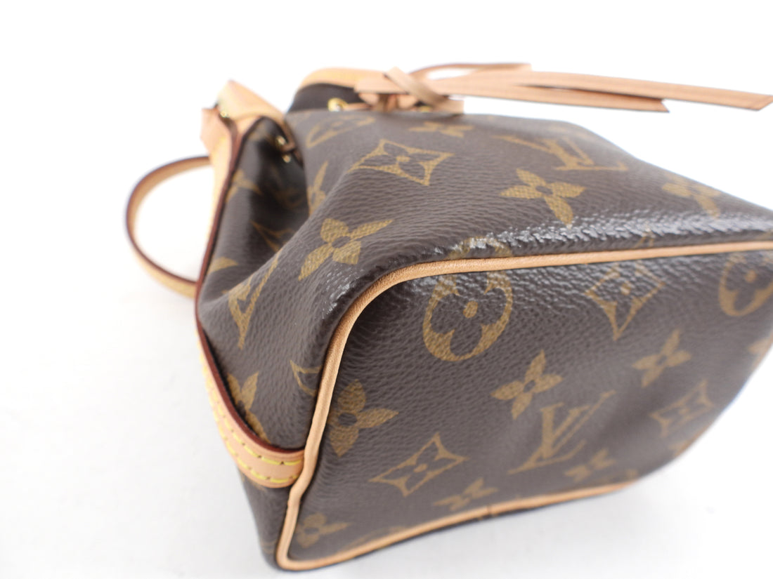 Louis Vuitton Monogram Nano Noe Drawstring Bag