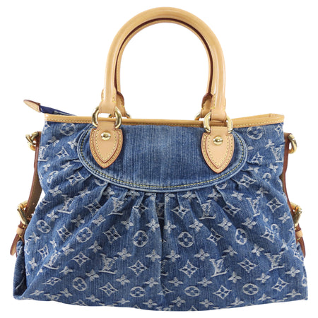 Louis Vuitton Monogram Denim Neo Cabby MM Bag