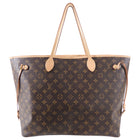 Louis Vuitton Monogram Canvas Neverfull GM Tote Bag