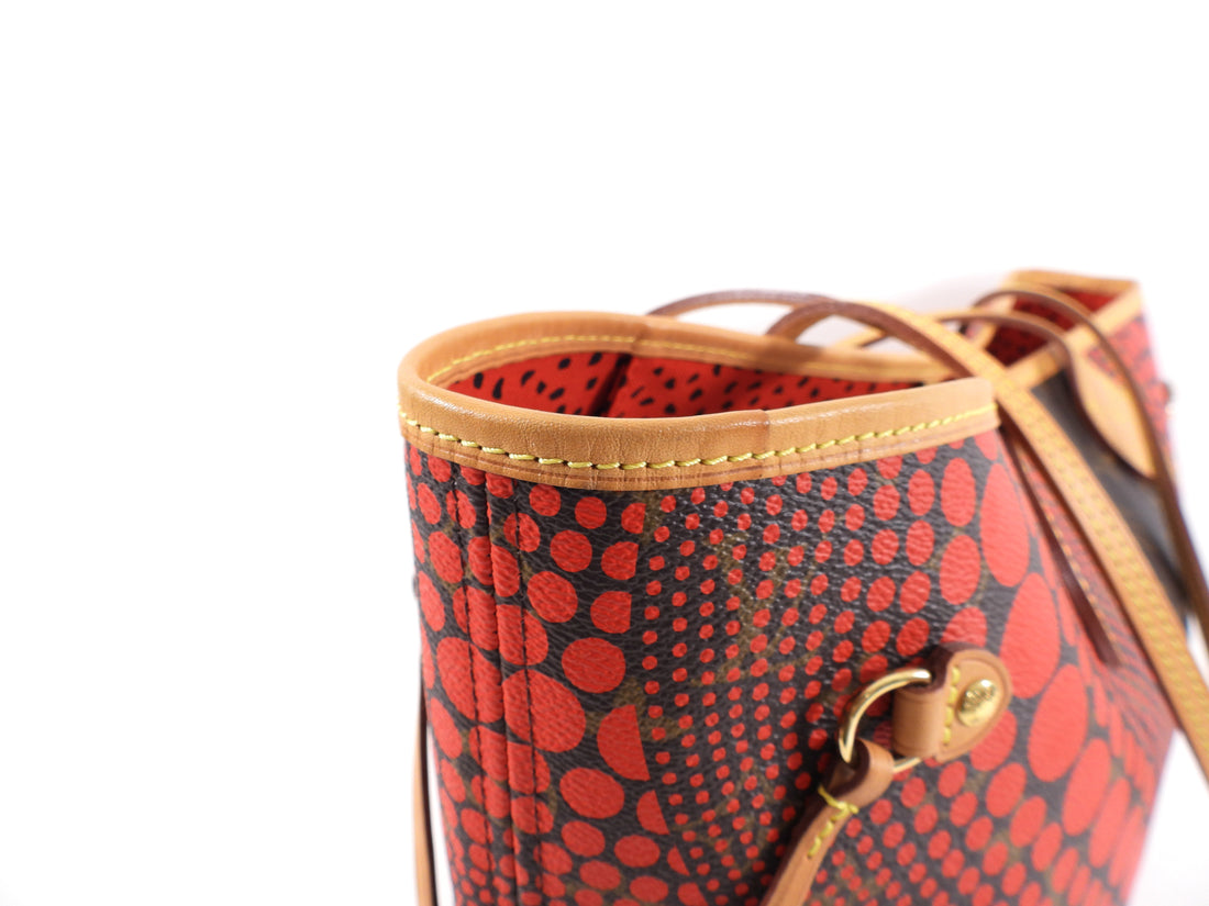 Louis Vuitton x Yayoi Kusama Limited Edition Red Keyring / Bag