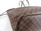 Louis Vuitton Damier Ebene Neverfull GM Red Interior