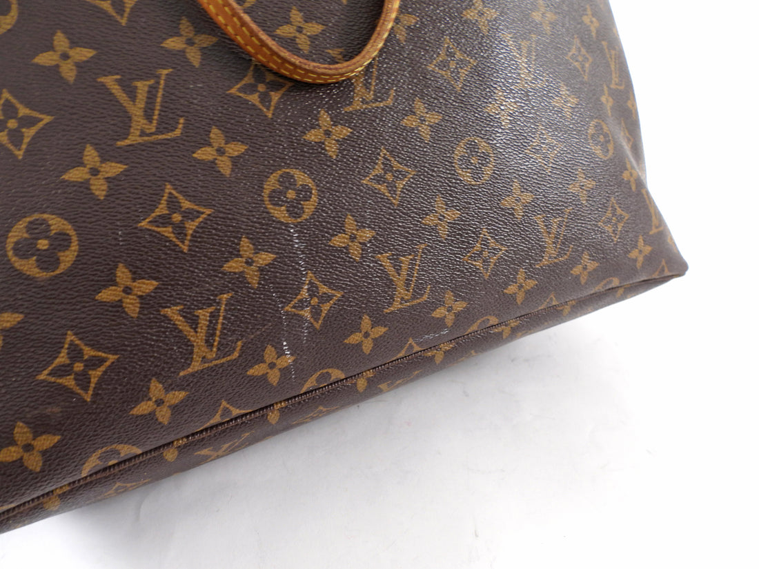Louis Vuitton Neverfull GM Monogram Canvas Tote Bag w Pouch