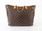 Louis Vuitton Neverfull GM Monogram Canvas Tote Bag w Pouch