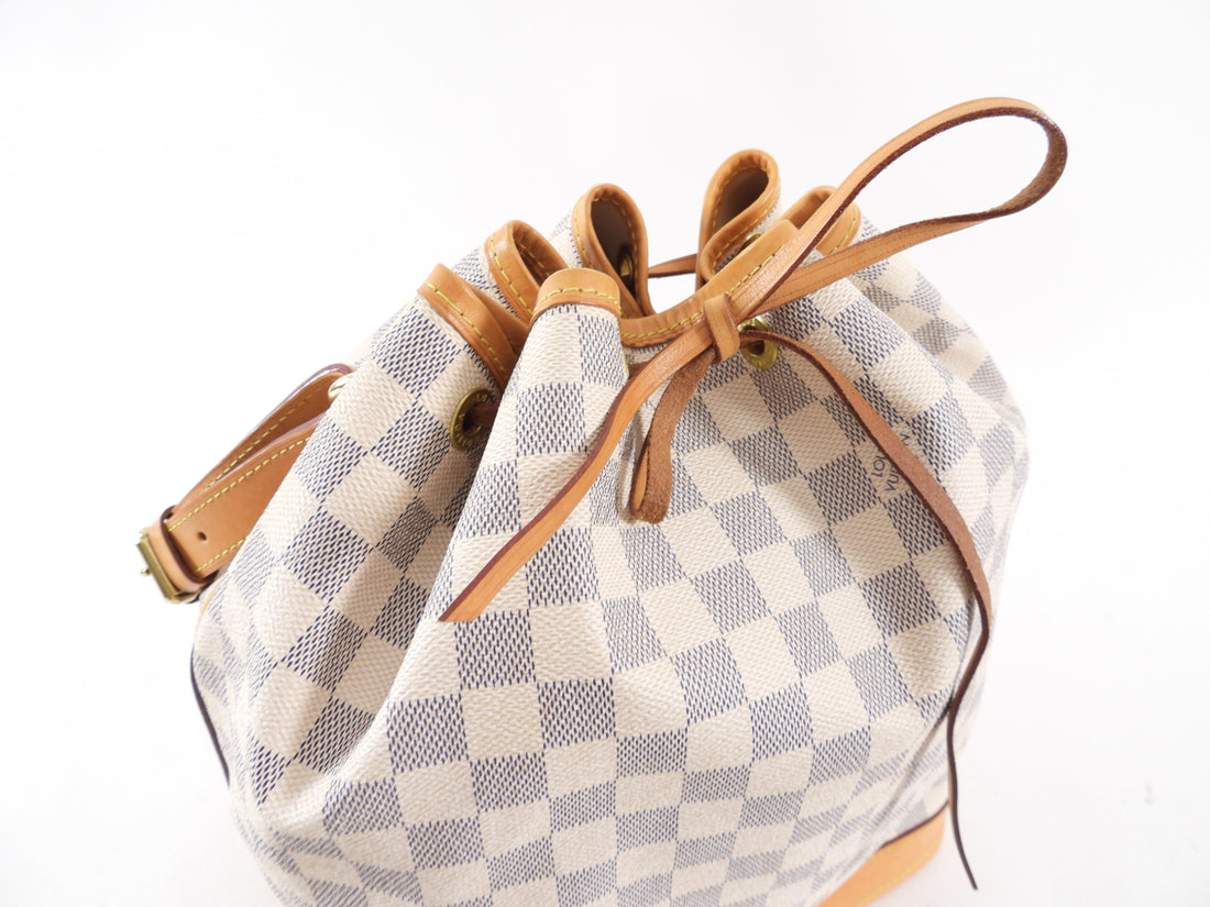 Louis Vuitton Damier Azur Noe GM Drawstring Bucket Bag