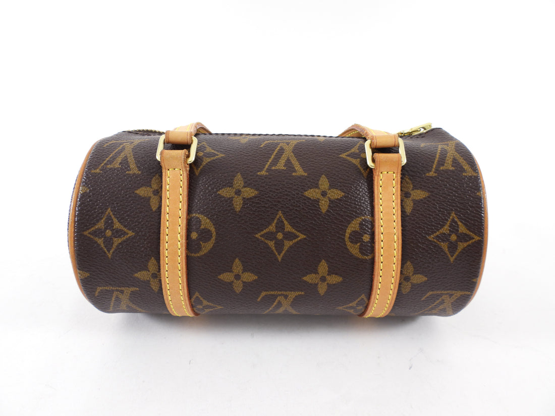 Louis Vuitton Monogram Papillon 19 Mini Roll Bag