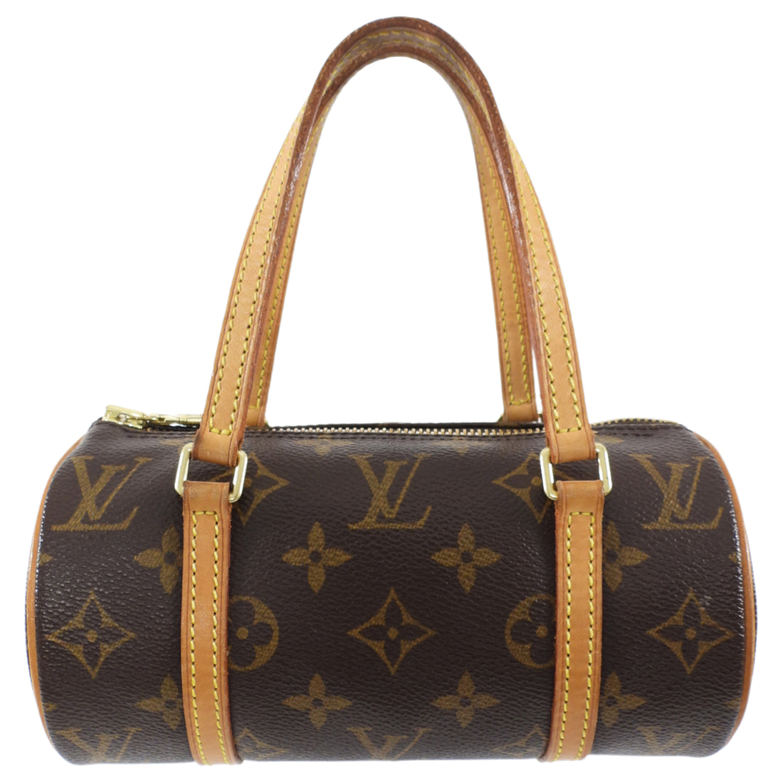 Louis Vuitton Monogram Papillon 19 Mini Roll Bag
