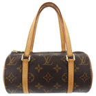 Louis Vuitton Monogram Papillon 19 Mini Roll Bag