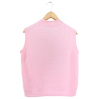 Louis Vuitton Pink Cashmere Sleeveless Sweater Top - S / M