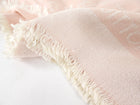 Louis Vuitton Pink Monogram Silk Cashmere Shawl Scarf