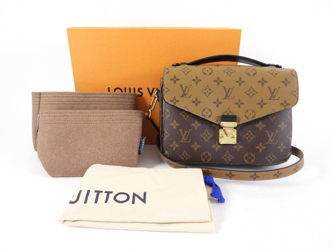 Louis Vuitton Pochette Metis Monogram Reverse Bag