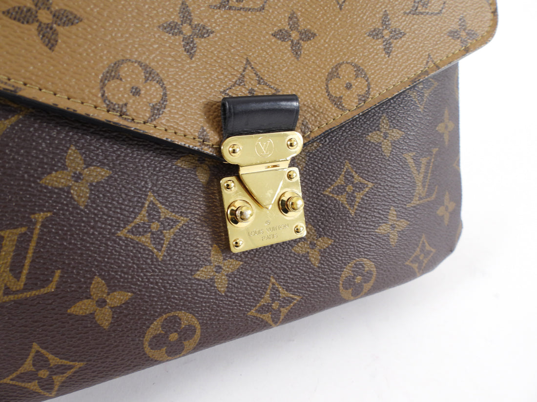 Louis Vuitton Pochette Metis Monogram Reverse Bag