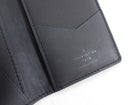 Louis Vuitton Black Monogram Shadow Empreinte Pocket Organizer Wallet