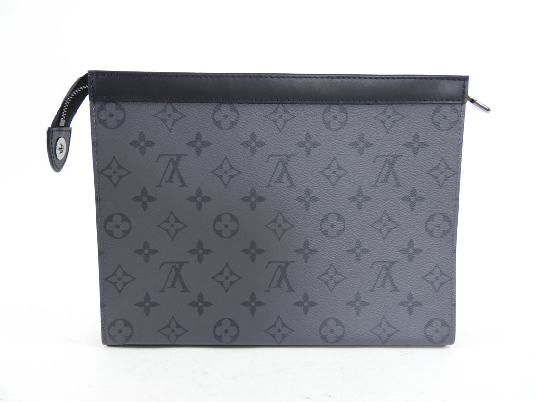 Louis Vuitton Monogram Eclipse Canvas Pochette Voyage MM