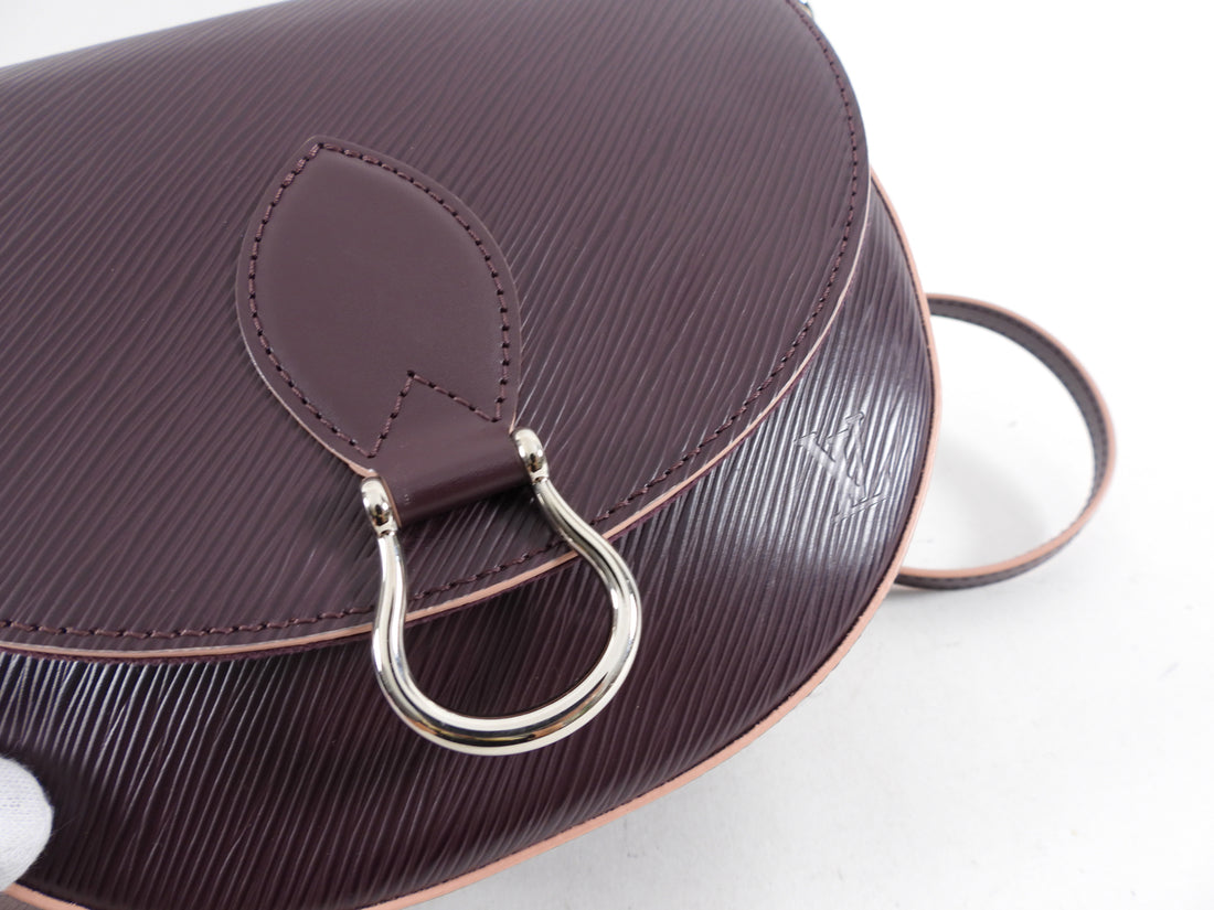 Louis Vuitton Burgundy Epi Leather Saint Cloud Crossbody Bag