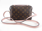 Louis Vuitton Saintonge Monogram Canvas and Pink Leather Crossbody Bag