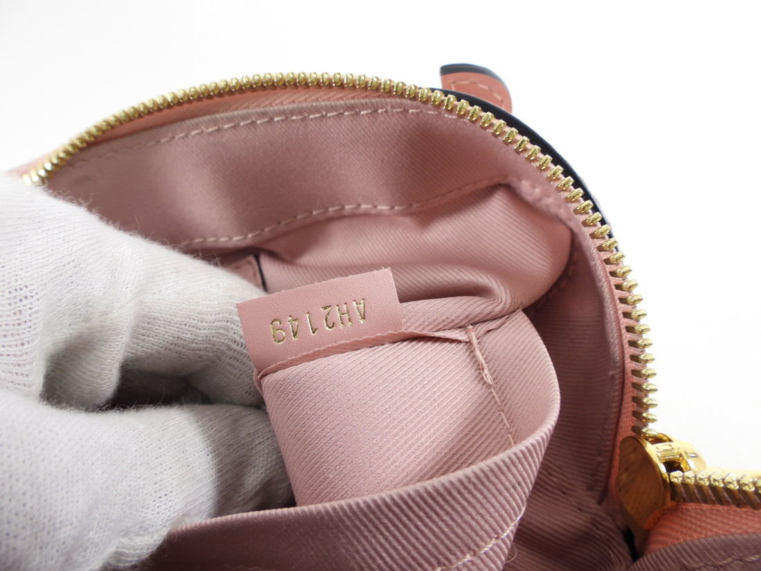 Louis Vuitton Saintonge Monogram Canvas and Pink Leather Crossbody Bag