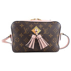 Louis Vuitton Saintonge Monogram Canvas and Pink Leather Crossbody Bag