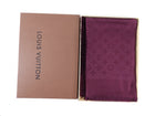 Louis Vuitton Burgundy Bordeaux Monogram Classic Shawl Scarf