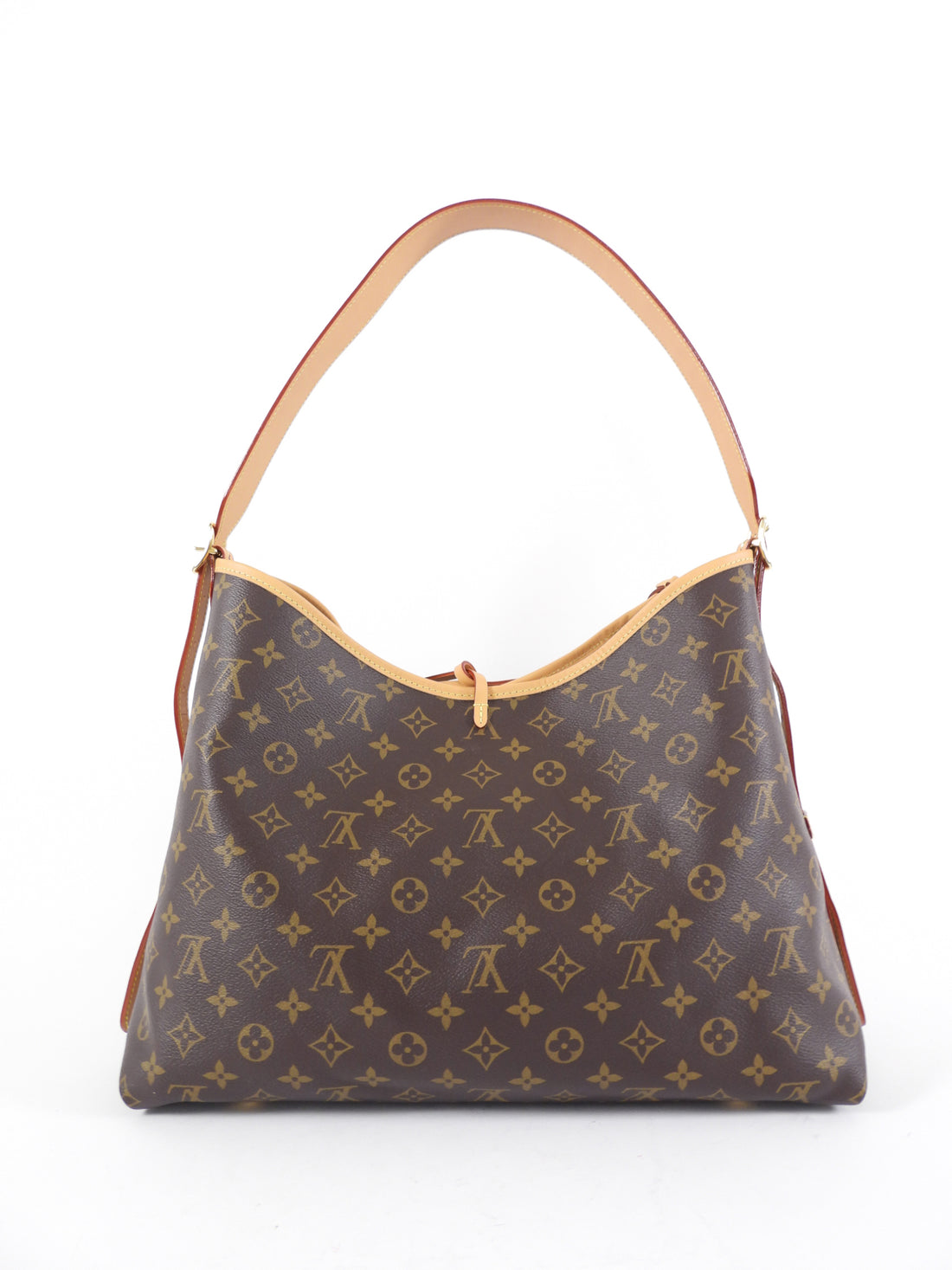 Louis Vuitton Carryall MM Monogram Canvas Shoulder Bag