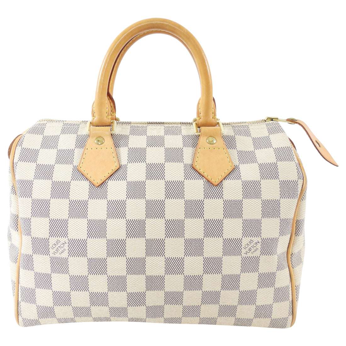 Louis Vuitton Vintage 2007 Speedy 25 Damier Azur Bag