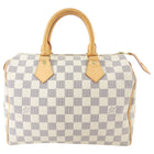 Louis Vuitton Vintage 2007 Speedy 25 Damier Azur Bag