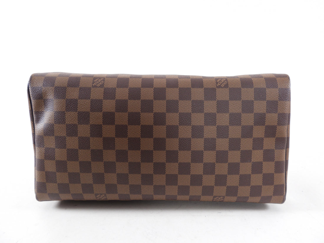 Louis Vuitton Damier Ebene Speedy 35 Bag I MISS YOU VINTAGE