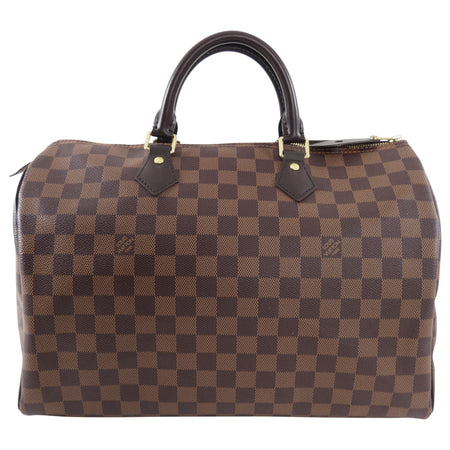 Louis Vuitton Damier Ebene Speedy 35 Bag