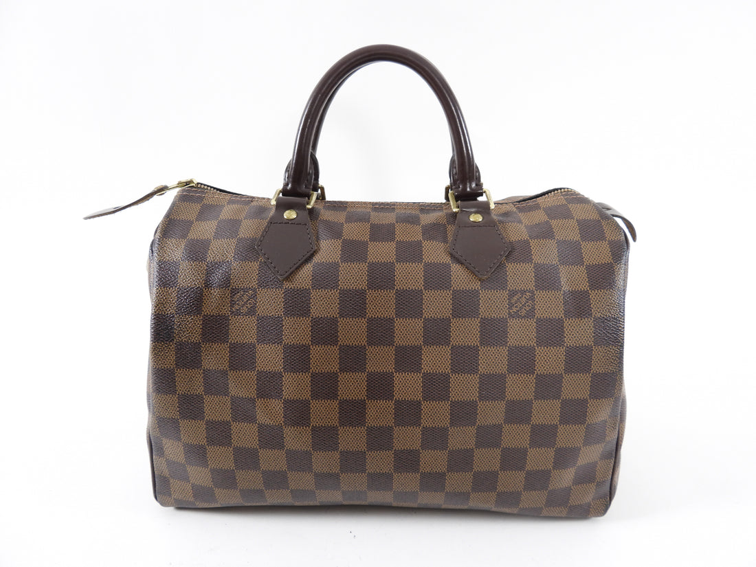 Louis Vuitton Damier Ebene Speedy 30 Bag