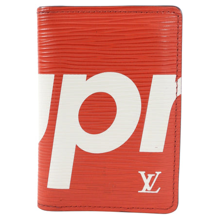 Louis Vuitton x Supreme Limited Edition Epi Pocket Organizer