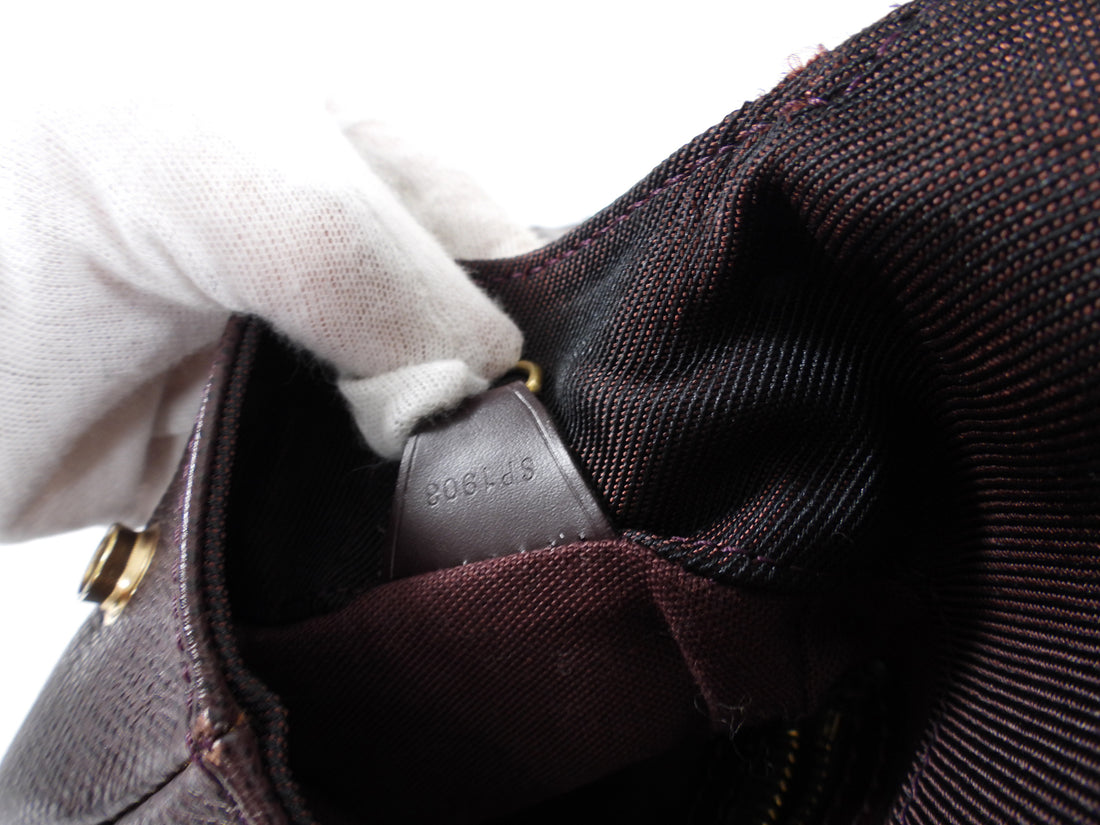 Louis Vuitton Bordeaux Taiga Leather Cassiar Backpack Bag I MISS YOU VINTAGE Louis Vuitton Bordeaux Taiga Leather Cassiar Backpack Bag I MISS YOU VINTAGE