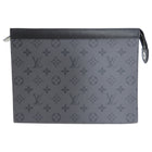 Louis Vuitton Monogram Eclipse Canvas Pochette Voyage MM