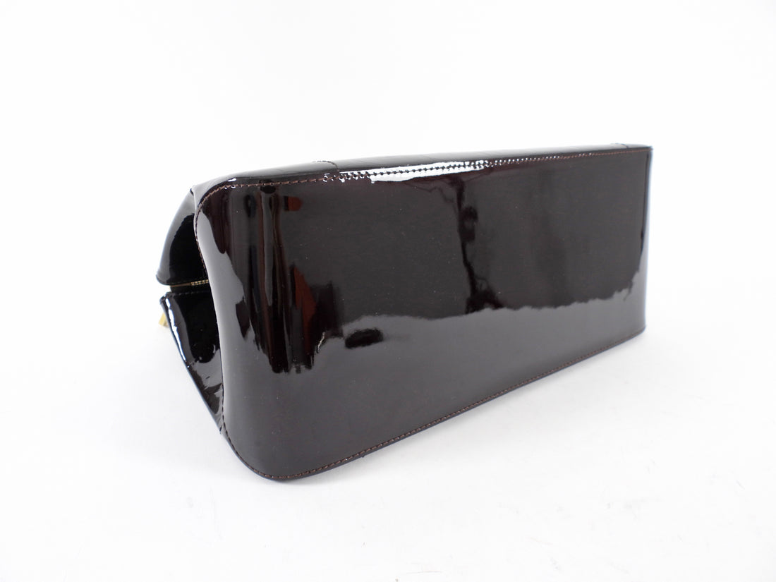 Louis Vuitton Amarante Vernis Rosewood Avenue East West Bag