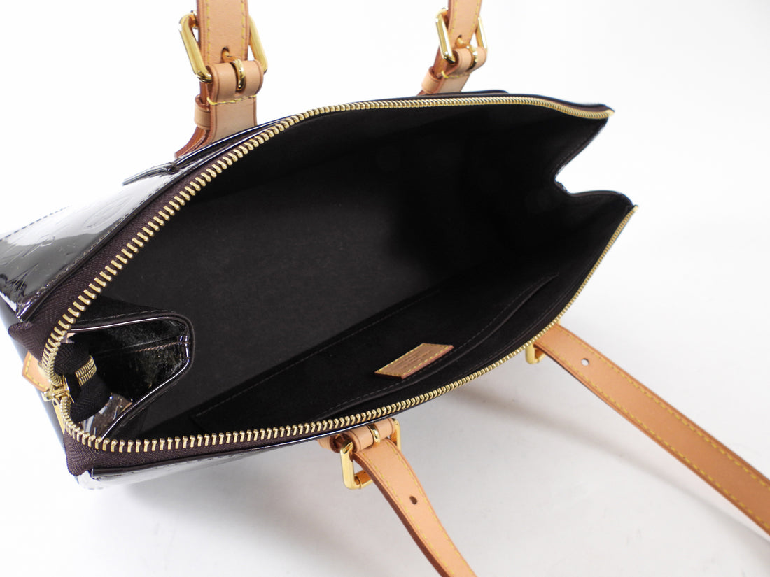 Louis Vuitton Amarante Vernis Rosewood Avenue East West Bag