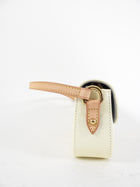 Louis Vuitton Ivory Perle Vernis Malibu Street Baguette Shoulder Bag