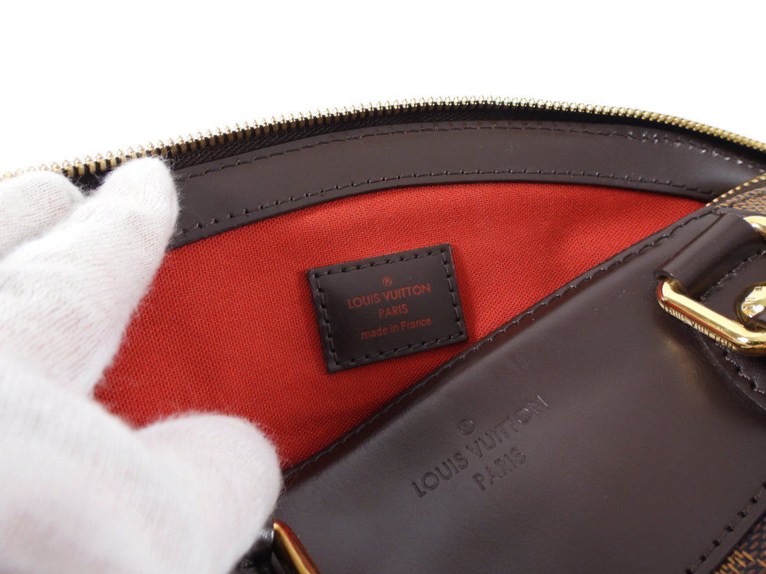 Louis Vuitton Brown Check Damier Verona PM Bag