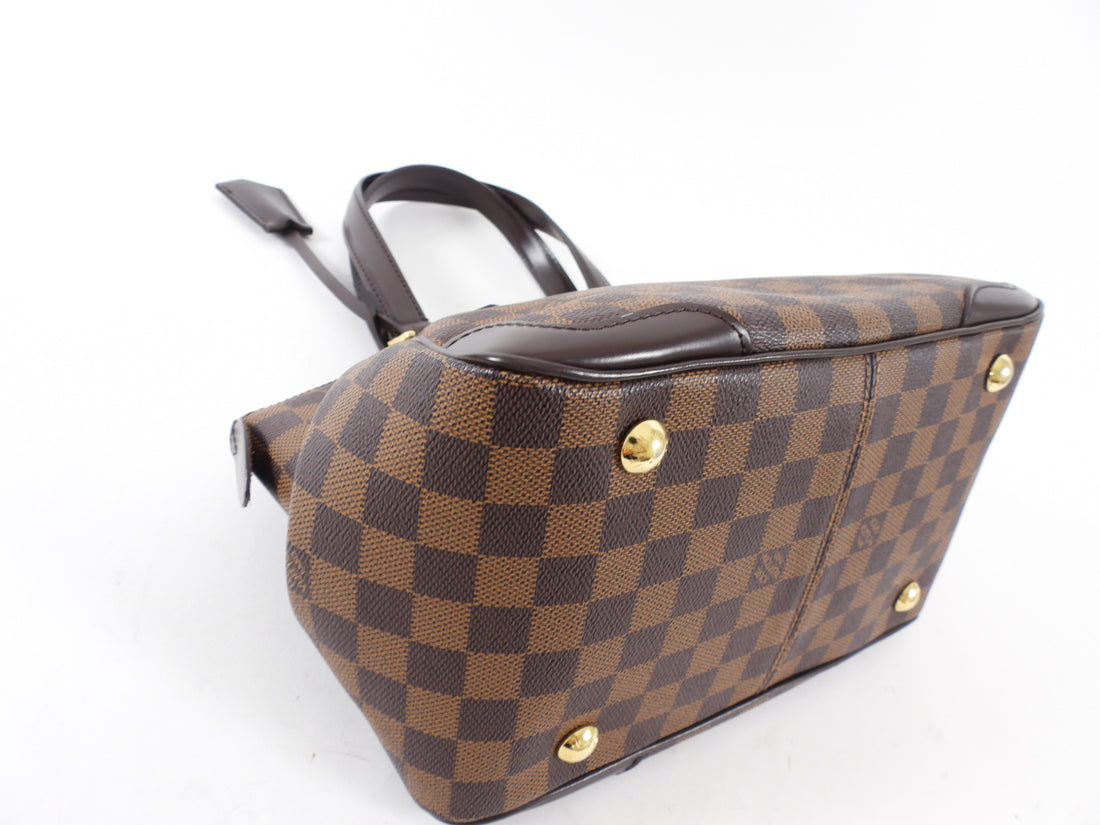Louis Vuitton Brown Check Damier Verona PM Bag