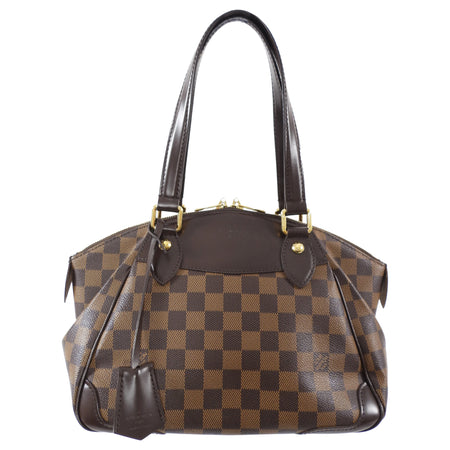 Louis Vuitton Brown Check Damier Verona PM Bag