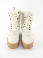 Mackage Hero-WSH Ivory Platform Shearling Snow Boot - 37