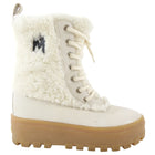 Mackage Hero-WSH Ivory Platform Shearling Snow Boot - 37