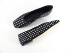 Magda Butrym Black Mesh Crystal Embellished Ballerina Flats - 37