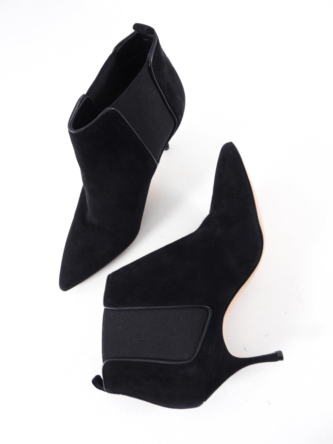 Manolo Blahnik Black Suede Ankle Boot - 36.5 / 6