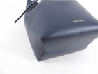 Mansur Gavriel Mini Navy Drawstring Bucket Bag