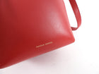 Mansur Gavriel Red Mini Mini Drawstring Bucket Bag