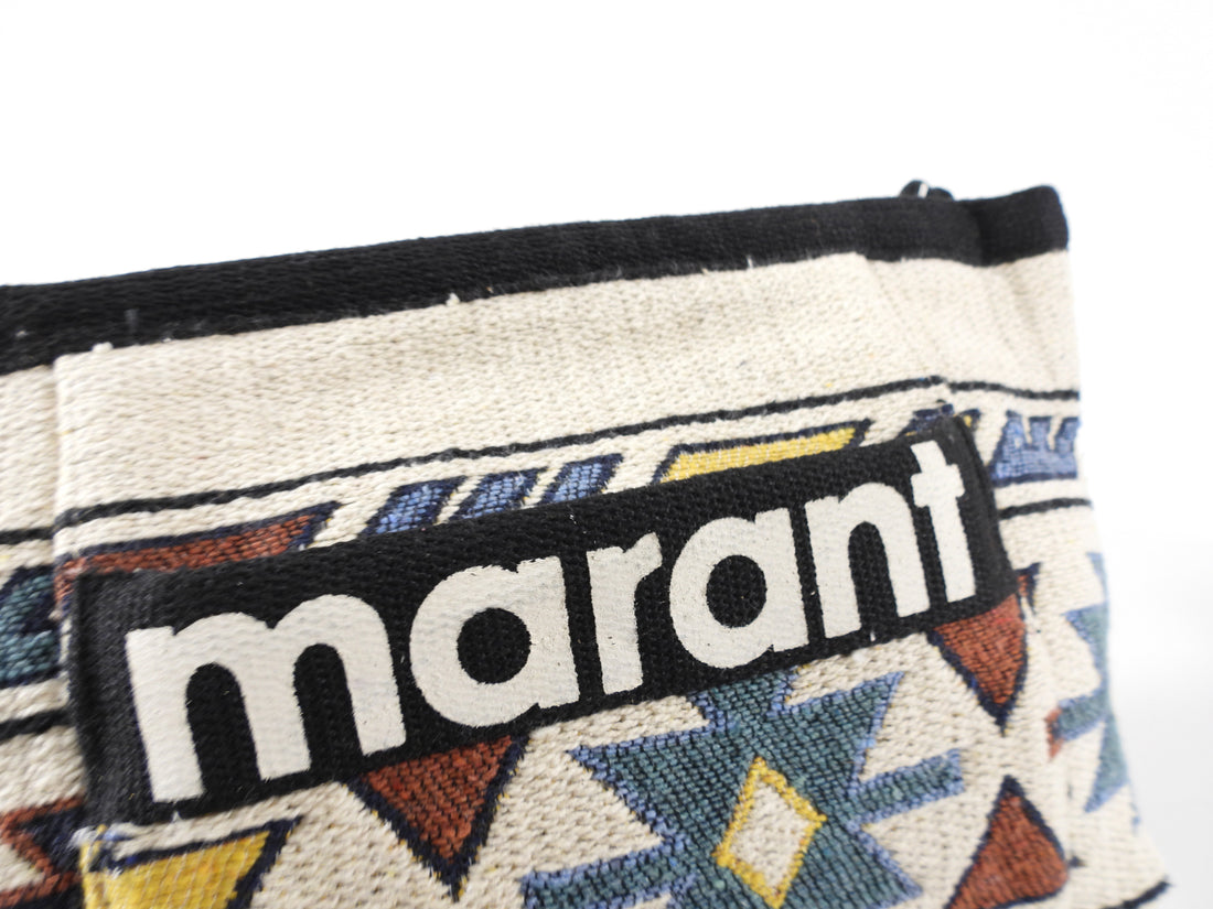 Isabel Marant Multi Canvas Powden Pouch