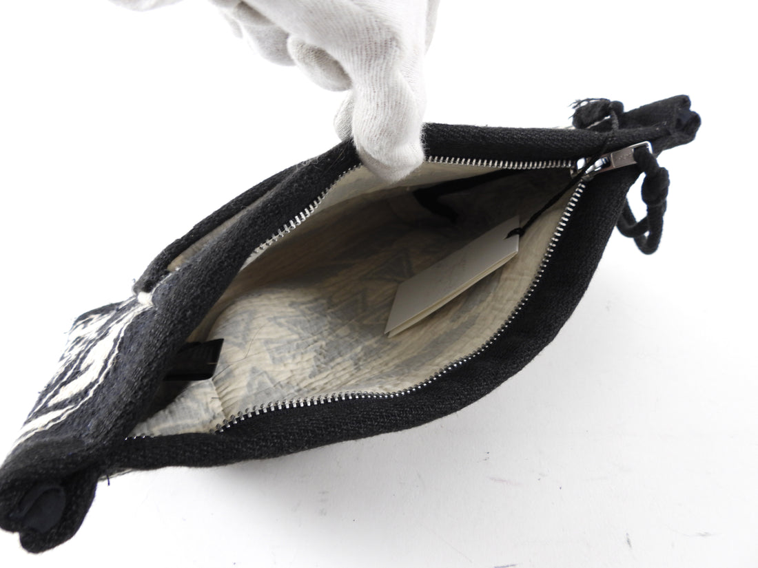 Isabel Marant Black Canvas Powden Pouch