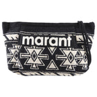 Isabel Marant Black Canvas Powden Pouch